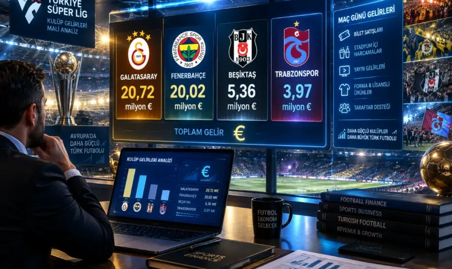 Avrupa Arenasında Dev Kazanç: 4 Türk Kulübünün Güncel UEFA Gelirleri